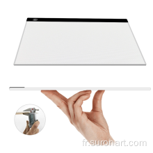 Tablette graphique de traçage et de dessin de la boîte à lumière LED